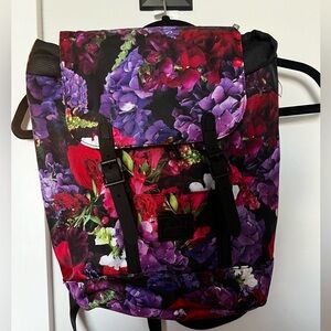 Small Hershel Backpack, Floral Pattern